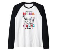 C'est la première Fois Que Nana Laisse Le gâter. Fière Grand-mère Manche Raglan