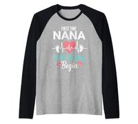 C'est la première Fois Que Nana Laisse Le gâter. Fière Grand-mère Manche Raglan