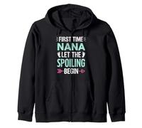 C'est la première Fois Que Nana Laisse Le gâter. Fière Grand-mère Sweat à Capuche