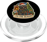 C'est la Saison de Pulli Dog Joyeux Noël, Maman, Papa, Noël PopSockets PopGrip pour MagSafe