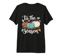 C'est la Saison de Thanksgiving, Halloween, drôle de Citrouille léopard T-Shirt Haut de Gamme