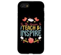 C'est la Saison pour enseigner et Inspirer Les éducateurs et Les Enseignants à Noël Coque pour iPhone SE (2020) / 7/8