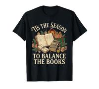 C'est la Saison pour équilibrer Les Livres Design Comptable T-Shirt Graphique avec Valeur
