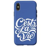 C'est la Vie en français Qui Dit telle est la Vie Coque pour iPhone X/XS