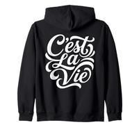 C'est la Vie en français Qui Dit telle est la Vie Sweat à Capuche