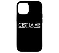 C'est LA Vie QUÉBEC Canada Phrase FRANÇAISE sur Un Tee Coque pour iPhone 12/12 Pro