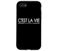 C'est LA Vie QUÉBEC Canada Phrase FRANÇAISE sur Un Tee Coque pour iPhone SE (2020) / 7/8