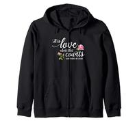 C'est l'amour Seul Qui Compte Sainte Thérèse de Lisieux Carmel Sweat à Capuche