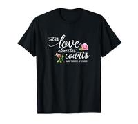C'est l'amour Seul Qui Compte Sainte Thérèse de Lisieux Carmel T-Shirt