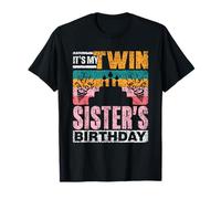 C'est L'anniversaire De Ma Sœur Jumelle Jumeaux Jumelles T-Shirt