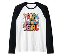 C'est l'anniversaire de Mon père Panda Daddy Family Bday Manche Raglan