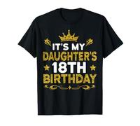 C'est Le 18e Anniversaire de ma Fille Joyeux Anniversaire à 18 Ans T-Shirt