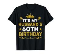 C'est le 60e anniversaire de mon mari Joyeux anniversaire 60 ans T-Shirt