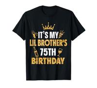 C'est Le 75e Anniversaire de Mon Petit frère 1950 75 Ans T-Shirt