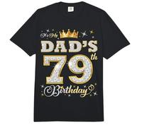 C'est Le 79e Anniversaire de Mon père, 79 Ans Comfort Colors Adult Heavyweight T-Shirt