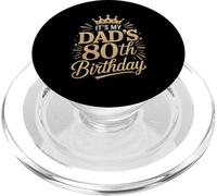 C'est Le 80e Anniversaire de Mon père, Les Chemises de 80 Ans sont drôles PopSockets PopGrip pour MagSafe