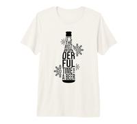 C'est Le Moment Le Plus Merveilleux pour Une bière de Noël T-Shirt Haut de Gamme