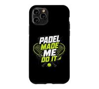 C'est Le Padel Qui M'y A Poussé - Un Joueur De Padel Coque pour iPhone 11 Pro