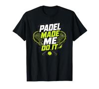C'est Le Padel Qui M'y A Poussé - Un Joueur De Padel T-Shirt