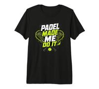 C'est Le Padel Qui M'y A Poussé - Un Joueur De Padel T-Shirt Haut de Gamme