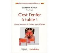 C'est l'enfer à table ! PsychoEnfant Caleïdo Editions (Auteur), Anne Krispil (Auteur), Laurence Haurat (Auteur)