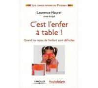 C'est l'enfer à table ! Quand les repas de l'enfant sont difficiles. - Laurence Haurat - Eyrolles - broché - Livre