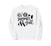 C'est l'été, Vous êtes Tous sur la Plage, Les Vacances à la mer Sweatshirt