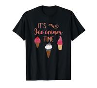 C'est l'heure de la crème glacée T-Shirt Graphique avec Valeur
