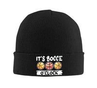 C'est L'Heure De La Pétanque Bonnet Homme Unisexe Bonnet Doux Bonnets pour Vie Quotidienne Randonnée Femme