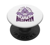 C'est l'heure de l'horreur Halloween - Horreur drôle PopSockets PopGrip Adhésif