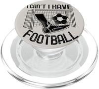 C'est l'heure du Footy Match, hilarant, Je ne Peux Pas Avoir de Football PopSockets PopGrip pour MagSafe