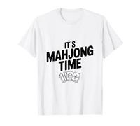 C'est l'heure du Mahjong - Amateur de Jeux de Mahjong Amusants T-Shirt