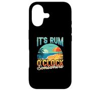 C'est l'heure du Rhum, Quelque Part, Les Vacances d'été, la Plage, la Coque pour iPhone 17