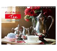 C'est l'heure du thé. Impressions, Version française (Calendrier mural 2026 DIN A4 portrait), Calendrier CALVENDO mensuel