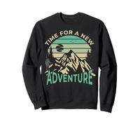 C'est l'heure d'une Nouvelle Aventure rétro Sweatshirt