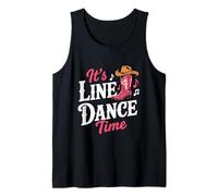 C'est Line Dance Time Country Line Dancing Débardeur