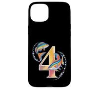 C'est ma 4e fête d'anniversaire Ocean 4 ans Sea Fish B-Day Coque pour iPhone 15 Plus