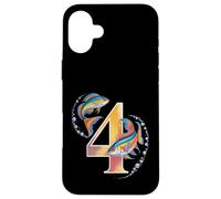 C'est ma 4e fête d'anniversaire Ocean 4 ans Sea Fish B-Day Coque pour iPhone 16 Plus