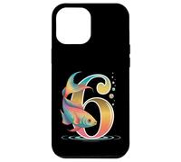 C'est ma 6e fête d'anniversaire Ocean 6 ans Sea Fish B-Day Coque pour iPhone 12 Pro Max