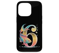 C'est ma 6e fête d'anniversaire Ocean 6 ans Sea Fish B-Day Coque pour iPhone 13 Pro