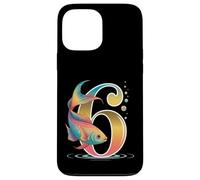 C'est ma 6e fête d'anniversaire Ocean 6 ans Sea Fish B-Day Coque pour iPhone 13 Pro Max