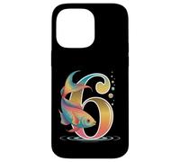 C'est ma 6e fête d'anniversaire Ocean 6 ans Sea Fish B-Day Coque pour iPhone 14 Pro Max