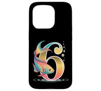 C'est ma 6e fête d'anniversaire Ocean 6 ans Sea Fish B-Day Coque pour iPhone 15 Pro