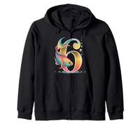 C'est ma 6e fête d'anniversaire Ocean 6 ans Sea Fish B-Day Sweat à Capuche