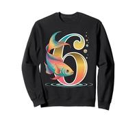 C'est ma 6e fête d'anniversaire Ocean 6 ans Sea Fish B-Day Sweatshirt