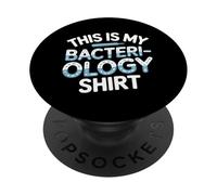 C'est ma chemise de bactériologie Microbiologiste PopSockets PopGrip Adhésif