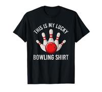 C'Est Ma Chemise De Bowling Chanceuse Bowling T-Shirt