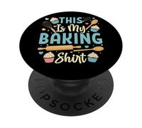 C'est ma Chemise de pâtisserie pour boulangers PopSockets PopGrip Adhésif
