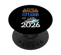 C'est ma croisière d'anniversaire 2026 PopSockets PopGrip Adhésif