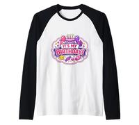 C'est ma fête d'anniversaire pour Filles et Enfants Manche Raglan